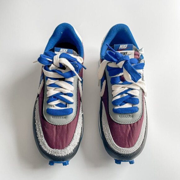 NIKE Sacai x Undercover xLDWaffle Night Maroon Team Royal DJ4877-600 Sneaker 5.5 - Picture 3 of 9
